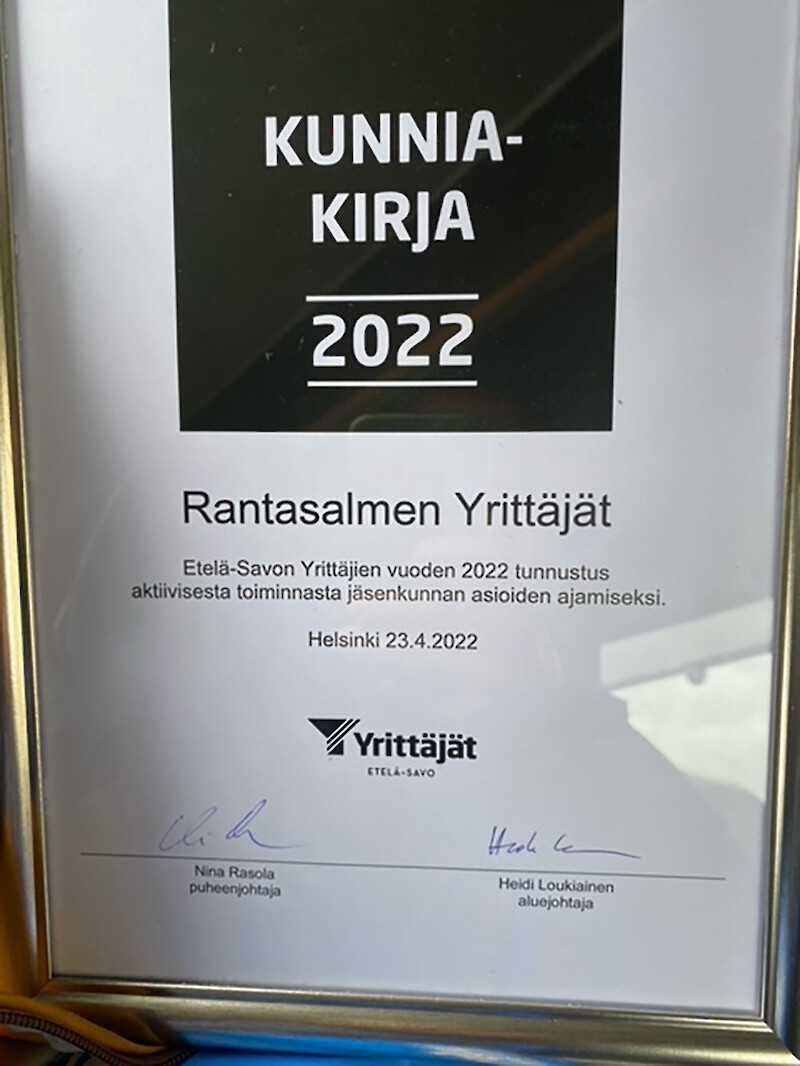 Kuva kunniakirjasta